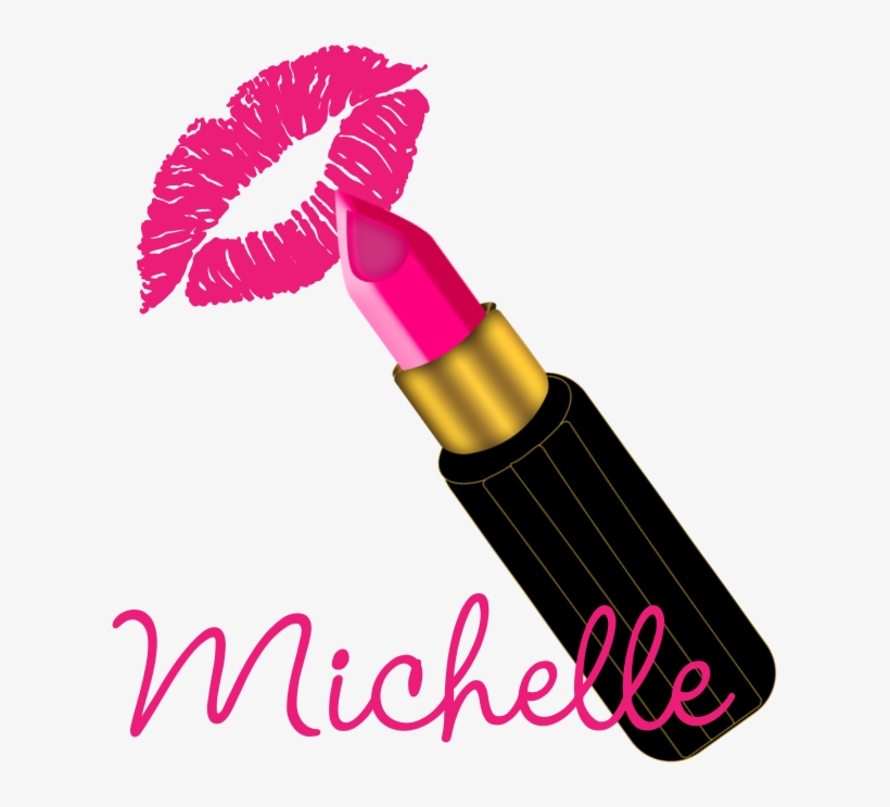 Favorite - Hot Pink Lipstick Clip Art, transparent png #1477171