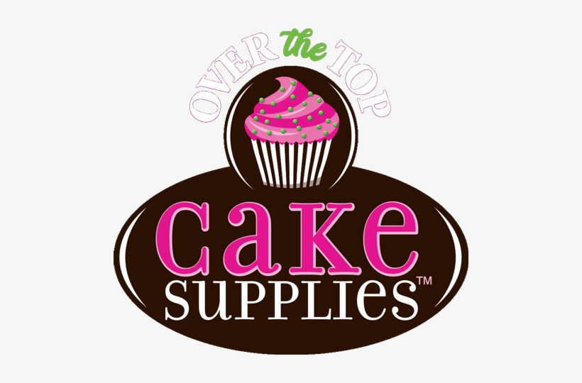 Over The Top Cake Supplies Logo - Over The Top Cake Supplies, transparent png #1477336