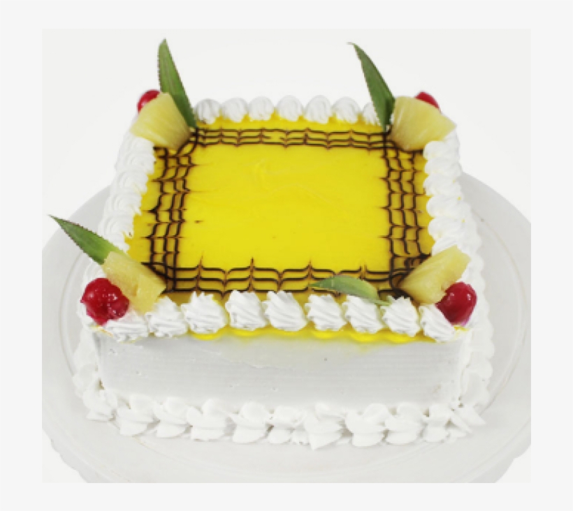 Pineapple Delight Cake - 2 Kg Pineapple Cake, transparent png #1477467