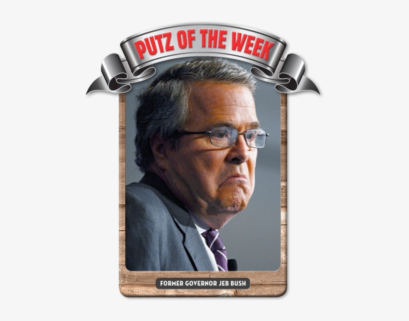In 2001 As Governor Of Florida Bush Championed The - Gentleman, transparent png #1477905