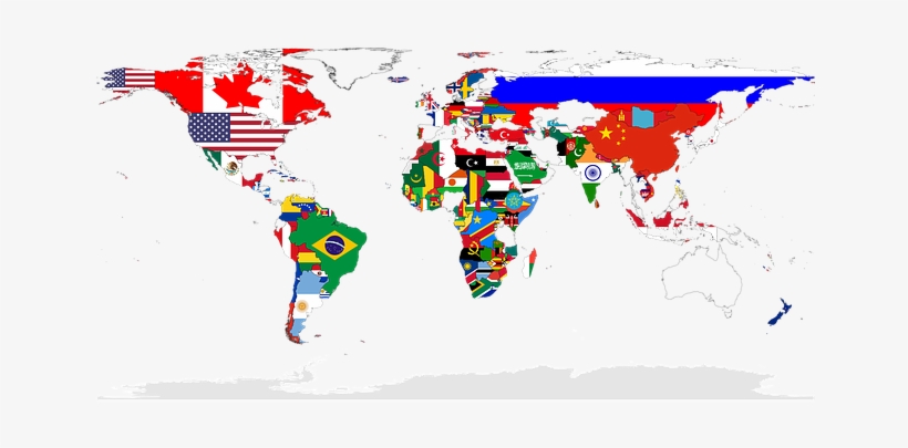 World, Map, Countries, Flags, Nations - World Map Checklist, transparent png #1477966