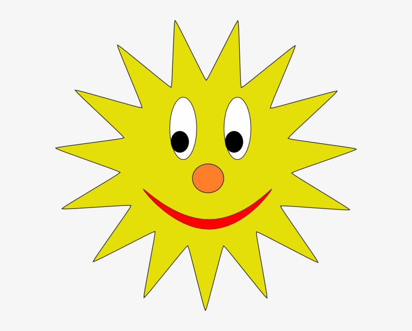 Sun Avatar Clip Art At Clker - Sunshine Clipart, transparent png #1478235