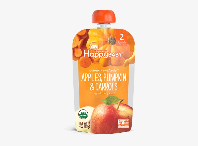 Happy Baby Food Pouches, transparent png #1478709