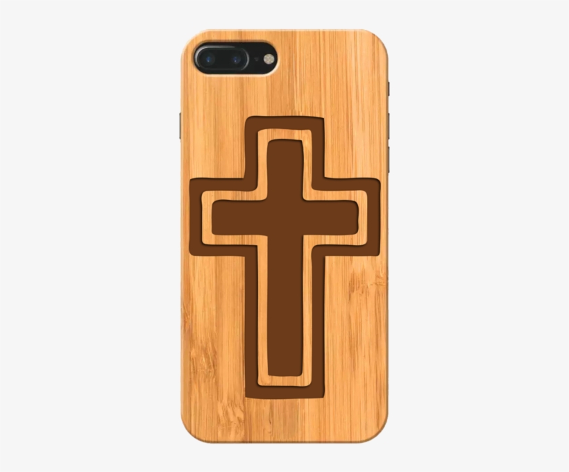 Cross Wooden Phone Case - Clip Art, transparent png #1479241