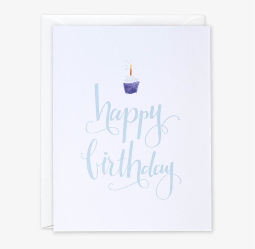 Happy Birthday Cupcake Card, transparent png #1479457