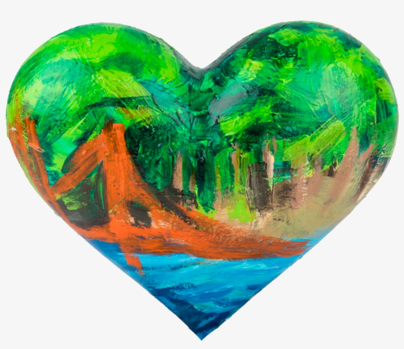 “present” - Heart, transparent png #1479478