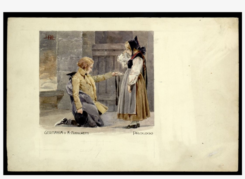 Federico Gives A Letter To Ricke - Letter, transparent png #1479523