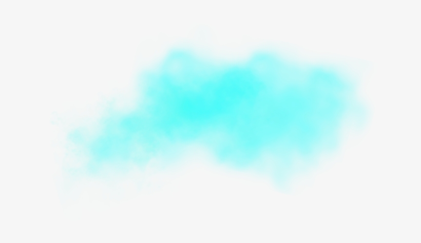 Glowing-blue Smoke Cloud - Smoke, transparent png #1479780