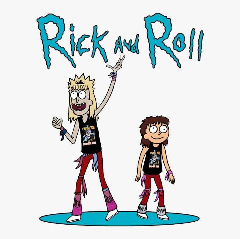 Rick And Morty Clipart Rick Anf - Rick And Morty Rock, transparent png #1479824