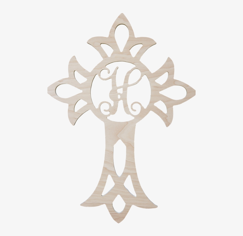 Cross Wood Monogram - Monogram, transparent png #1479848