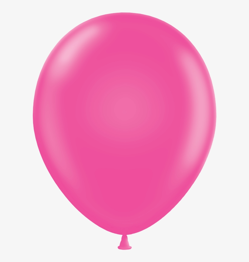 Hot Pink Latex Balloons - Hot Pink Balloons, transparent png #1480059