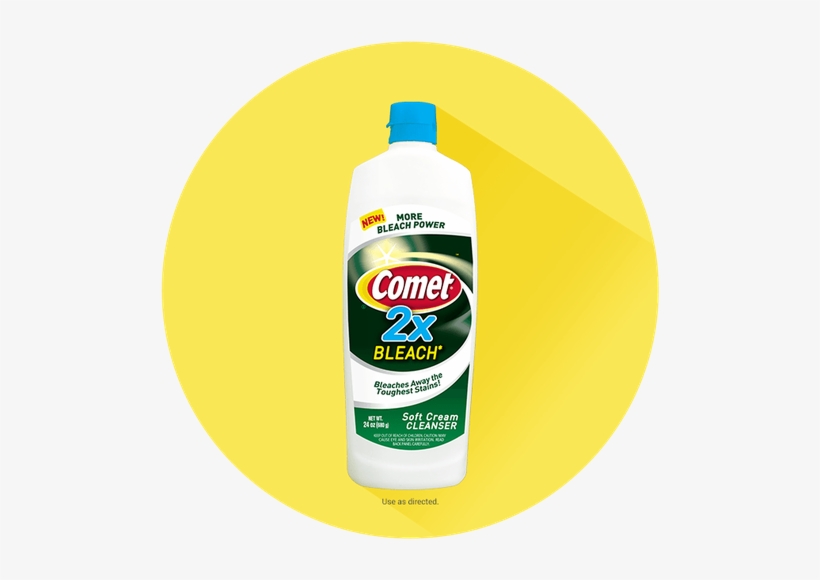 Comet® 2x Bleach Soft Cleanser Cream - Comet 21 Oz Pine Household Cleaners And Disinfectants, transparent png #1480210
