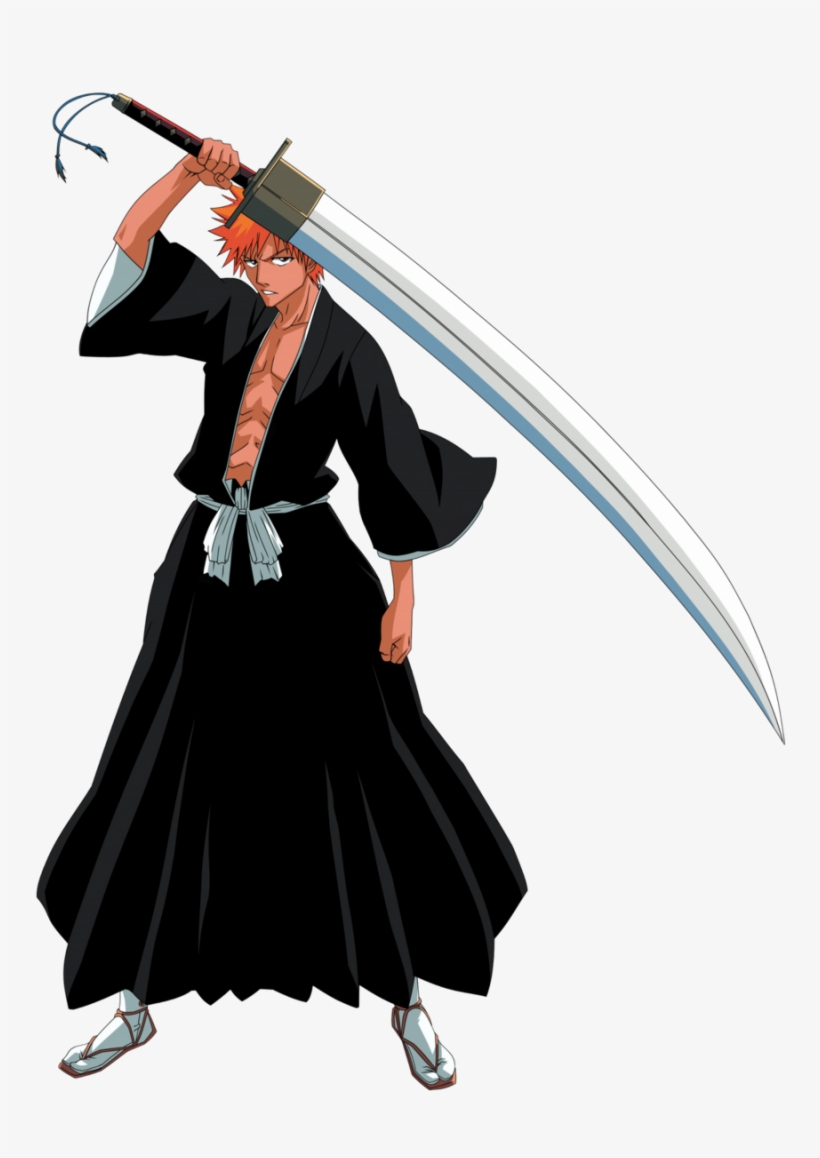 Bleach Shimigani Png Clipart Ichigo Kurosaki Bleach - Ichigo Kurosaki First Sword, transparent png #1480307