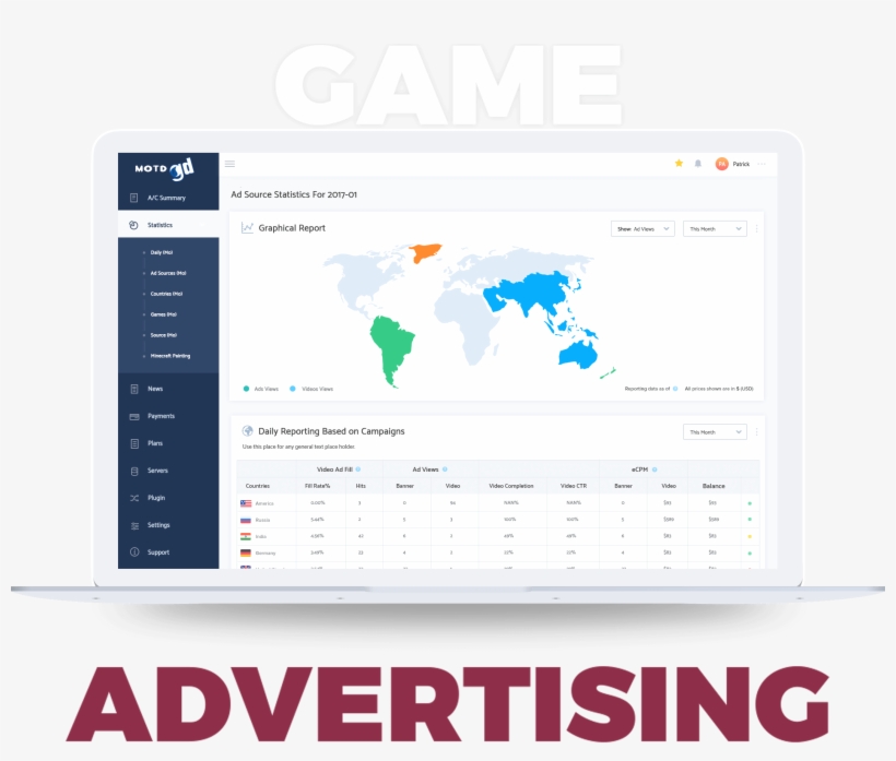 A Market Leader In Game Advertising - Web Page, transparent png #1480310