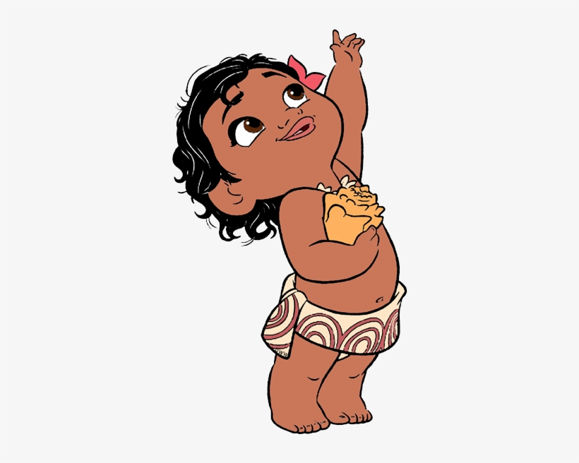 Jpg Clip Art Disney Galore Toddler - Coloring Pages Baby Moana, transparent png #1480820