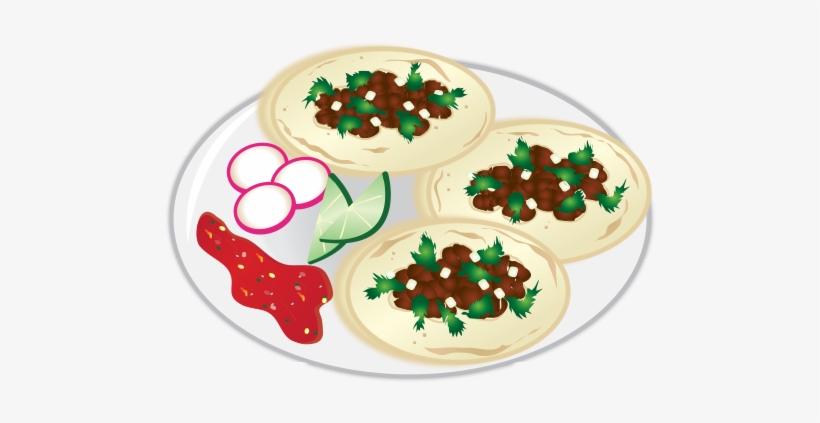 Taco Plate - Mexican Food Emoji Png, transparent png #1481176