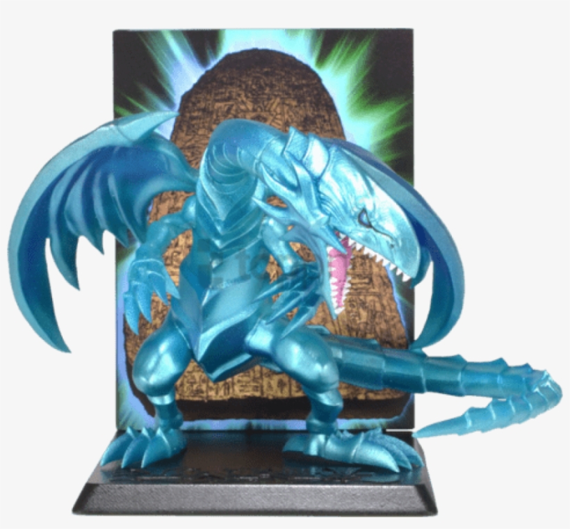 Yu Gi Oh - Yugioh Blue Eyes White Dragon Figure, transparent png #1481198