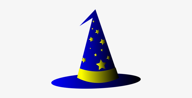 Wizard Hat, Sorcerer Hat, Magic, Wizard - Wizard Hat, transparent png #1481470