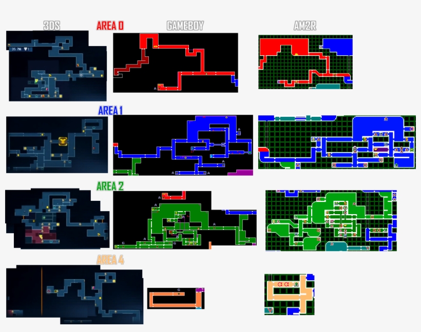 View Samegoogleiqdbsaucenao Metroid2leveldesign , - Metroid Samus Returns Area 1, transparent png #1481475