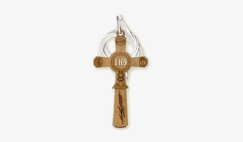 3243 Wooden Cross - Cross, transparent png #1481501
