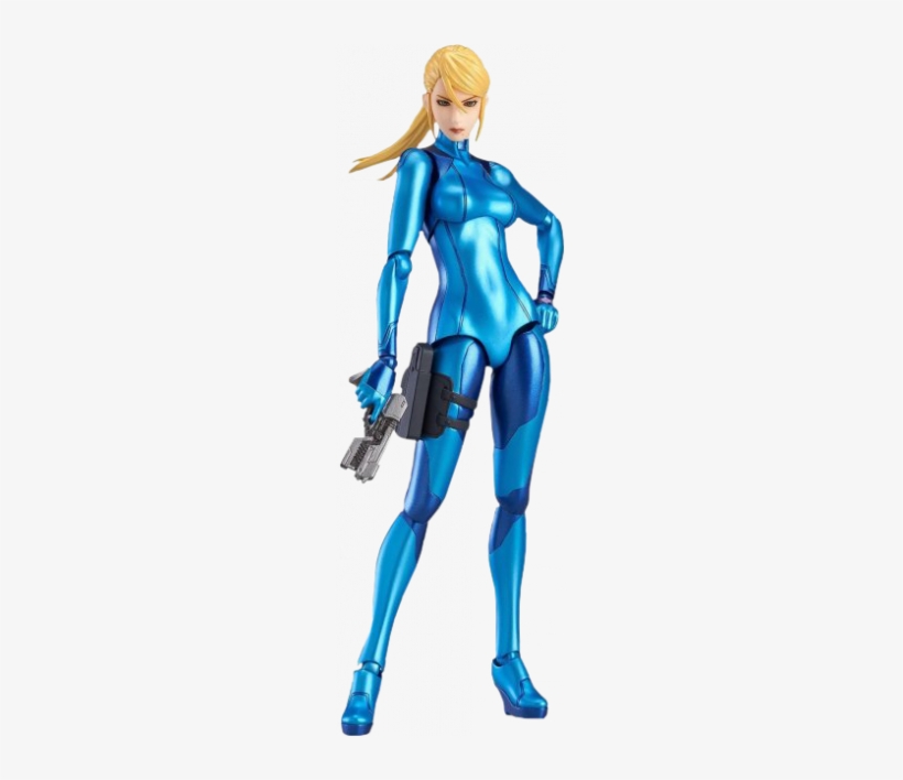 Metroid Other M - Metroid Samus Aran Zero Suit Figure, transparent png #1481781