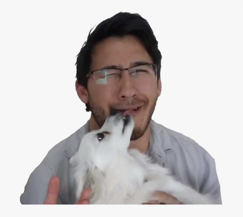 Markiplier - Tumblr - Dog Licks, transparent png #1481968
