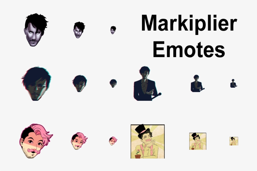 23 Apr - Markiplier Twitch Emotes, transparent png #1482017