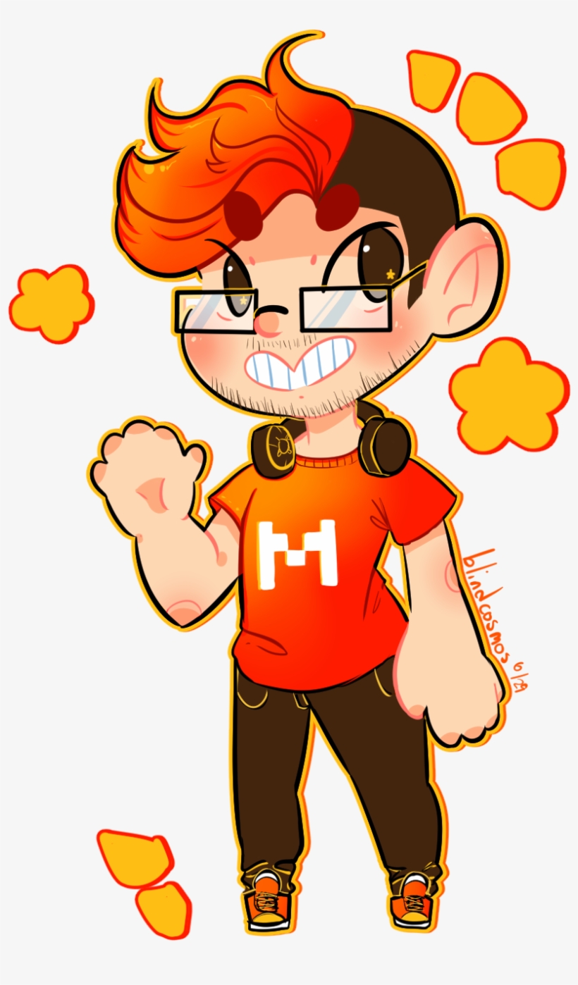 Happy Belated Birthday, Markiplier [ Commissions Are - Cartoon, transparent png #1482277