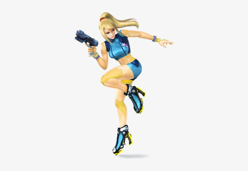 Svg Download Super Smash Bros For Ds Wii U - Samus Zero Super Smash Bros Wii U, transparent png #1482355