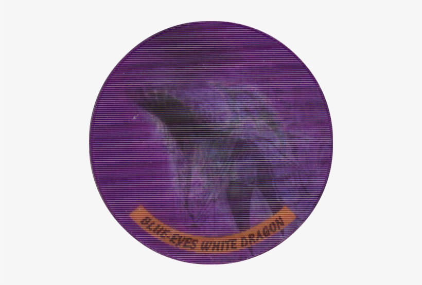 Tazos > Walkers > Yu Gi Oh 20 Blue Eyes - Circle, transparent png #1482480