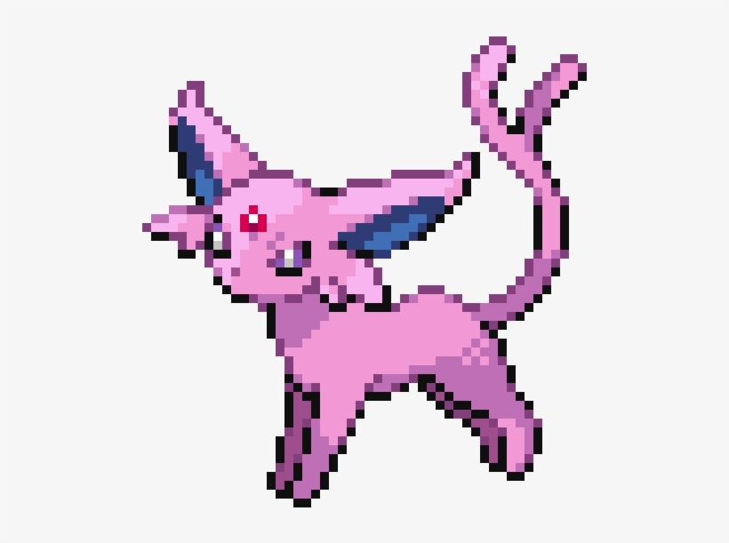 Espeon - Espeon Pixel Art Gif, transparent png #1482607