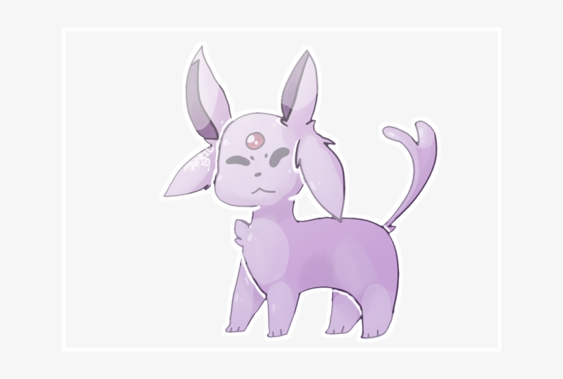 File - Espeon - Cartoon, transparent png #1482625