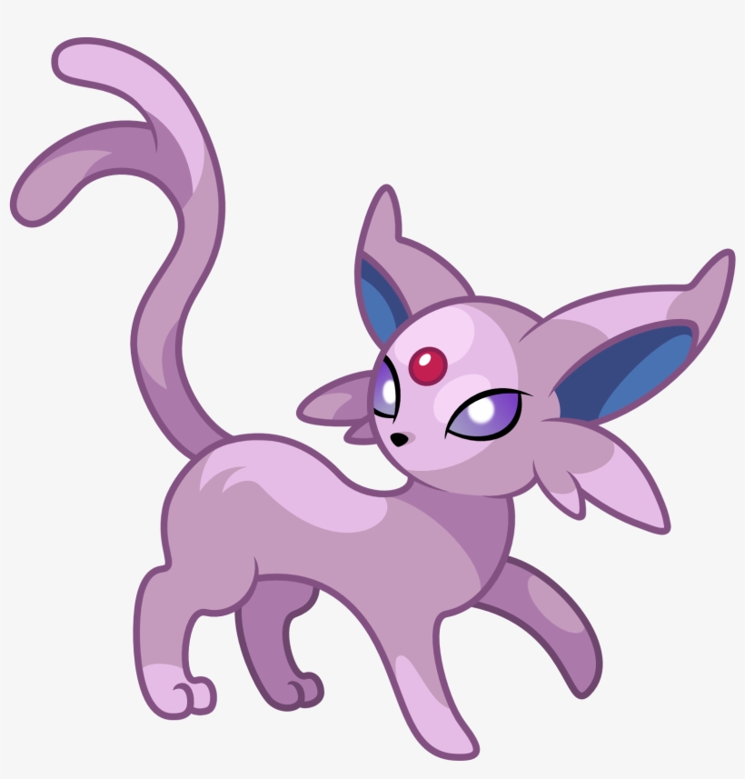 Pokémon Sprite Vector - Espeon Sprite - Free Transparent PNG Download ...