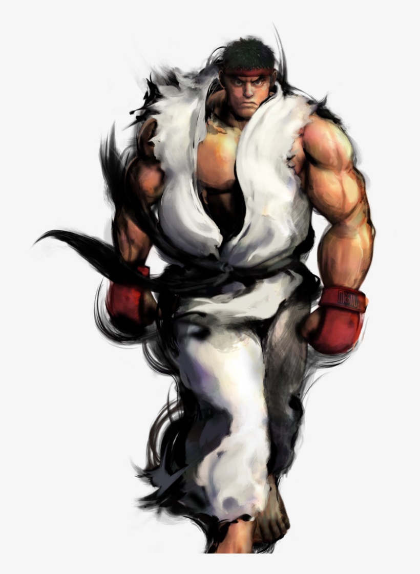 Ryu Png Transparent Image - Street Fighter Gouken Ryu, transparent png #1482785