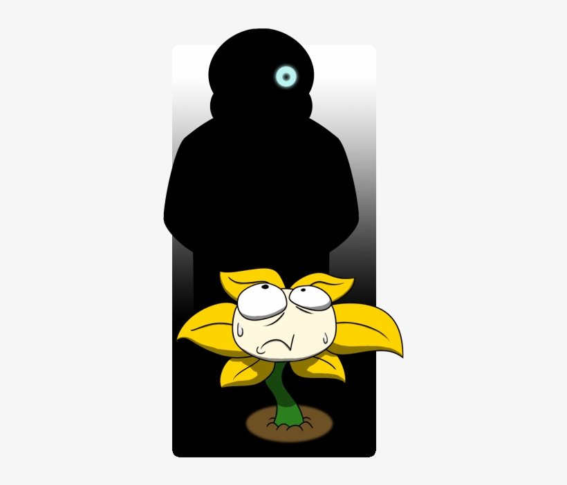 Sans And Flowey, transparent png #1482864