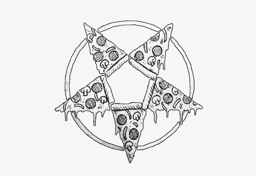 Transparent Pentagram - Pizza Pentagram, transparent png #1483010