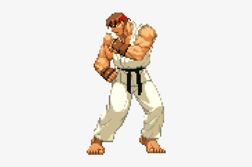It's Not Hard To Be On The Roster Of A Fighting Game - Ryu Ken Sean Dan Sakura, transparent png #1483012