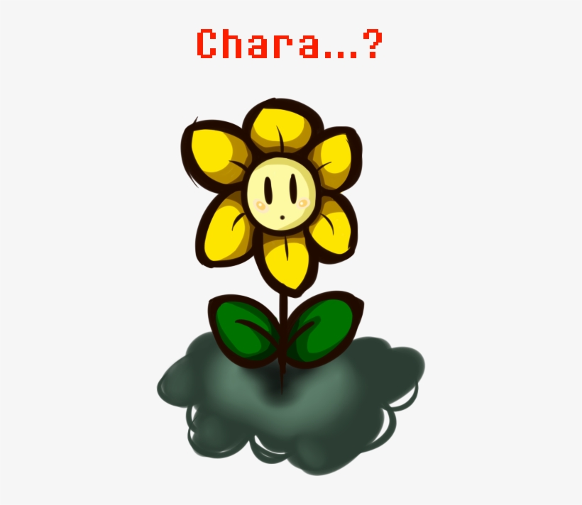 Flowey - Flowey Undertale Fan Art, transparent png #1483056