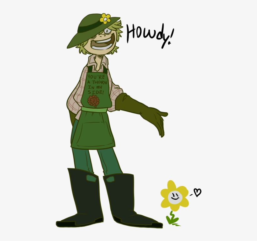 “ So I Created A Human Flowey For That One Au - Angry Flowey, transparent png #1483202