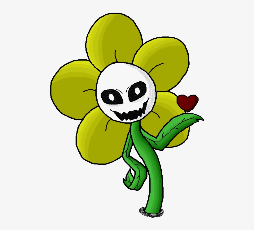 Frisktheflower - Undertale Flowey Gif Transparent, transparent png #1483206