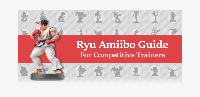 Nintendo Ryu Amiibo Figure: Super Smash Bros. Series, transparent png #1483298