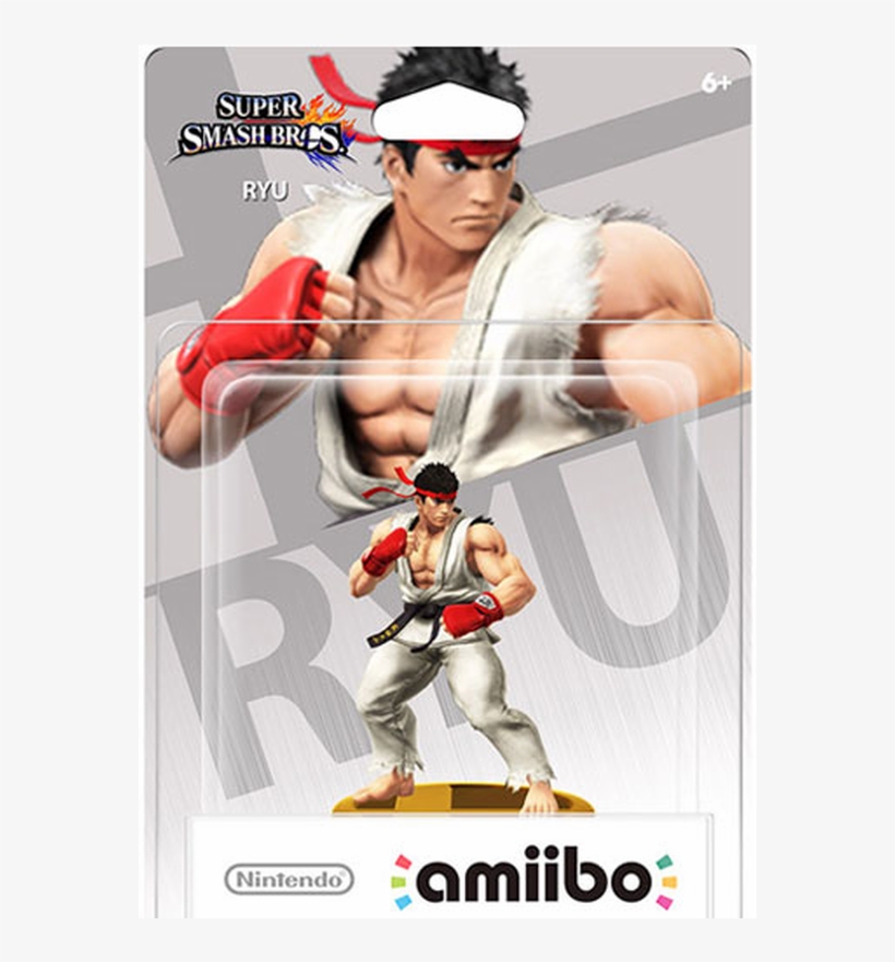 Amiibo Smash Ryu - Amiibo Smash Ryu Nintendo Wii-u, transparent png #1483322