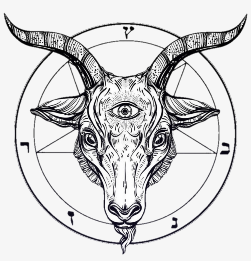 Goat Satan, transparent png #1484003