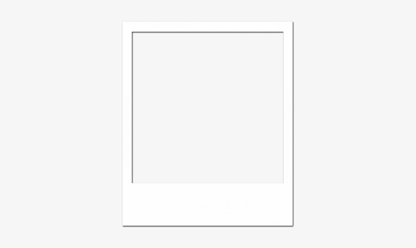 Polaroid Template Actual Size, transparent png #1484166