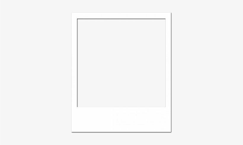 Polaroid Template Actual Size - Free Transparent PNG Download - PNGkey