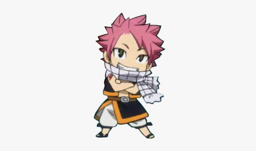 Chibi Fairy Tail Natsu - Fairy Tail Chibi Natsu, transparent png #1484612