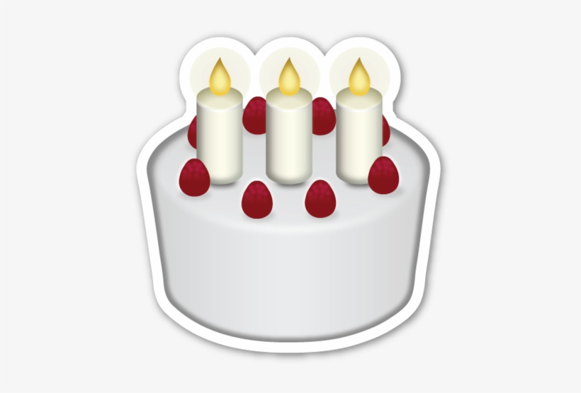 Birthday Cake Emoji De Torta De Whatsapp Free Transparent PNG