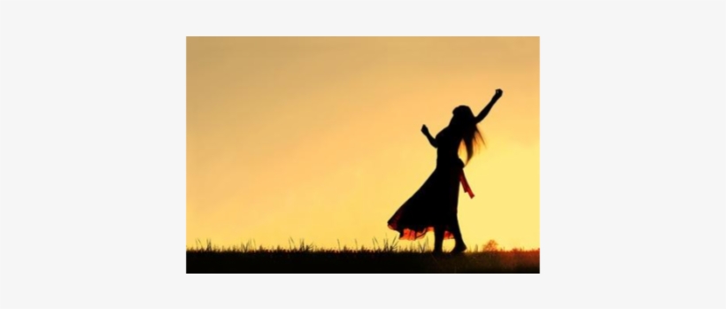 Rejoice - Woman Praying Silhouette, transparent png #1485066