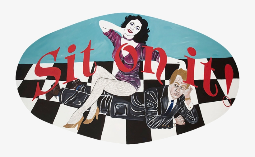 Sit On It (1999) Courtesy Of The - Kathe Burkhart, transparent png #1485276