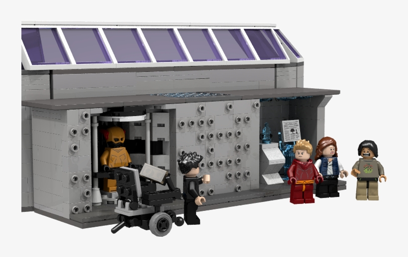 The Flash, Star Labs - Lego Flash Star Labs, transparent png #1485308